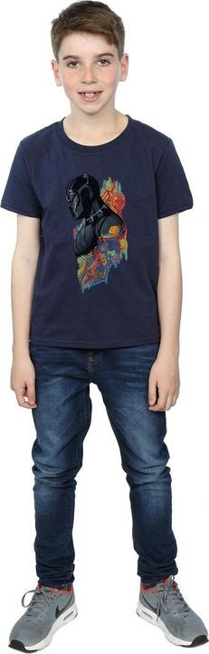 Actual product image Boys Black Panther Profile T-Shirt (152, 158)