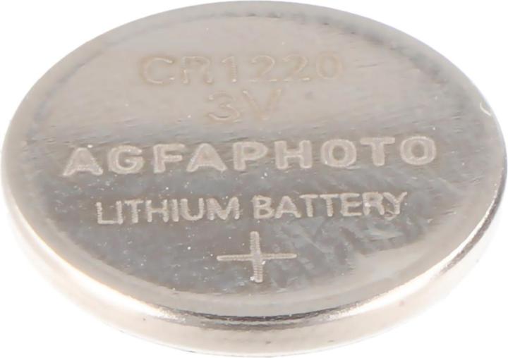 Actual product image AGFAPHOTO Button cell CR 1220 Lithium 3 V 5 pcs. (5 pcs., CR1220)