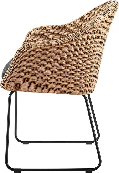 Produktbild Juskys 2x Rattan Korbsessel Cody