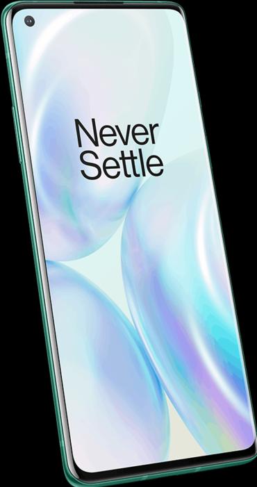 Produktbild OnePlus 8 (8GB) (128 GB, Glacial Green, 6.55", Dual SIM, 48 Mpx, 5G)