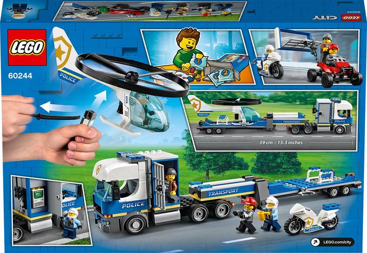 Actual product image LEGO Police helicopter transport (60244, LEGO City)