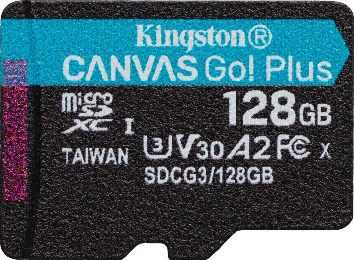 Kingston Tela Go Plus (128 GB, microSDXC, U3, UHS-I)