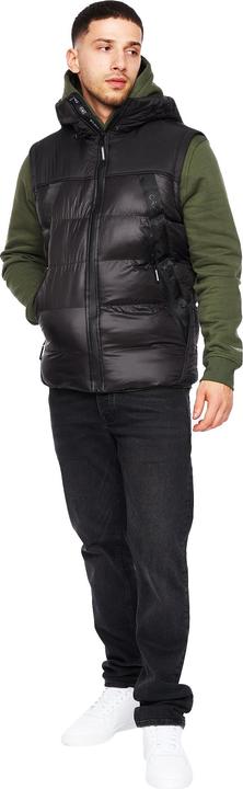 Crosshatch Craystore Wattierte Jacke mit Kapuze