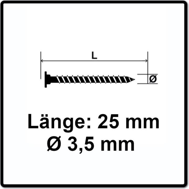 Actual product image Spax Back wall screws (300 Screws per piece)