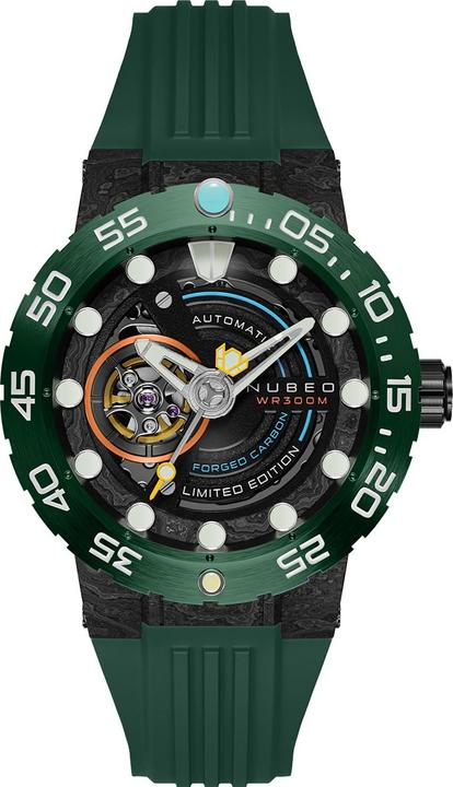 Actual product image Nubeo NB-6085-04 Men's watch Opportunity Automatic Limited 48mm 30ATM (Diving watch, 48 mm)