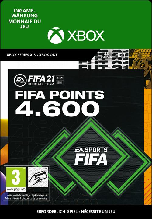Produktbild Microsoft FIFA 21 Ultimate Team 4600 Points