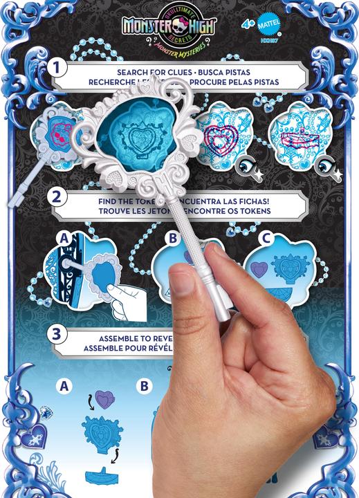 Actual product image Monster High Skulltimate Secrets Abbey Bominable