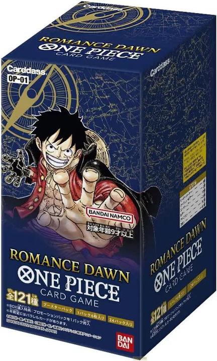 Produktbild One Piece Tcg - Romance Dawn Booster Jap 01 (Japanisch, Booster Display)