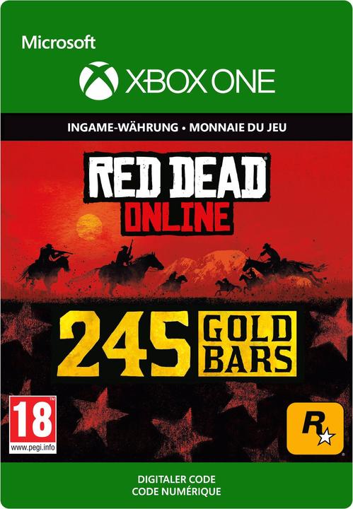 Immagine prodotto Microsoft Red Dead Redemption 2: 245 lingotti d'oro