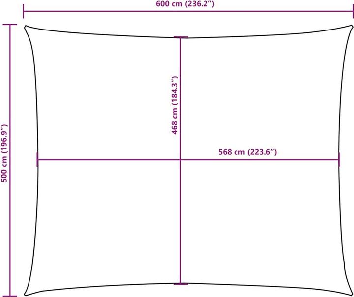 Actual product image VidaXL Awning (5 x 6 m)