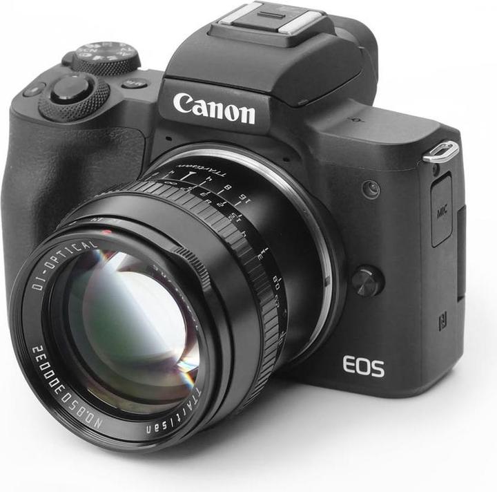 Produktbild TTArtisan Festbrennweite APS-C 50mm F/1.2 – Canon EF-M (Canon EF-M, APS-C / DX)