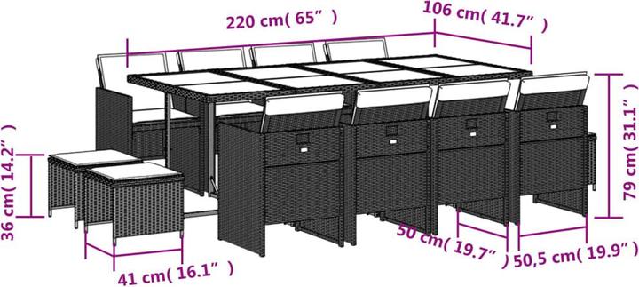 Image du produit VidaXL Bouleau pleureur (106 cm)