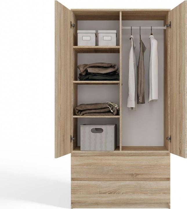 Actual product image Topeshop Szafa Malwa (90 x 50 x 180 cm)