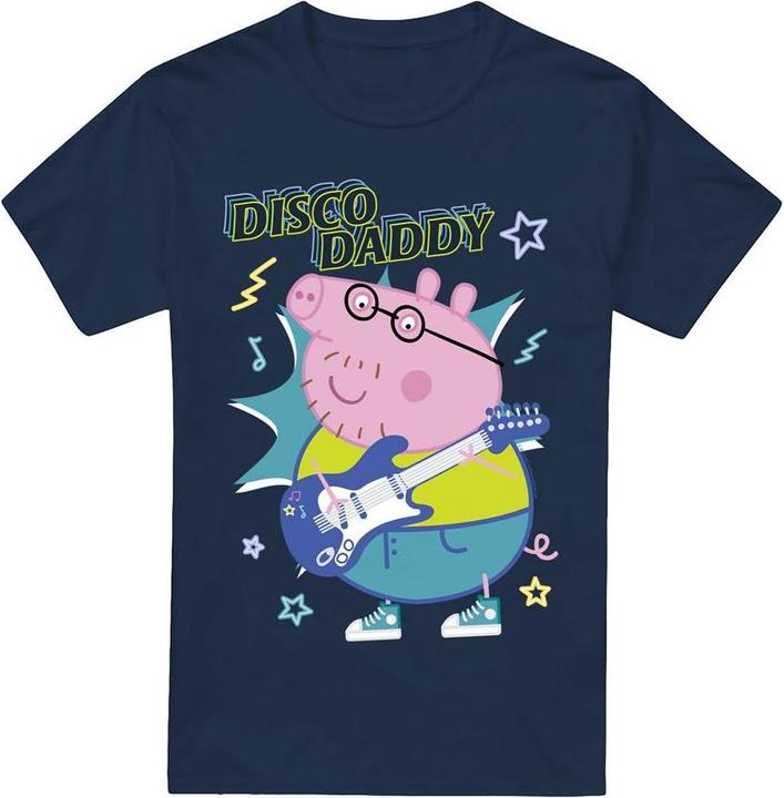 Immagine prodotto Peppa Pig Disco Daddy Maglietta Uomo (L)