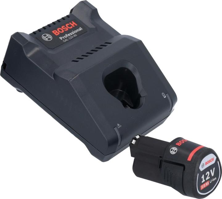 Actual product image Bosch Professional Bosch GSC 12V-13 Professional Battery Sheet Metal Shears 12 V + 1x Battery 2.0 Ah + Charger + L-Boxx