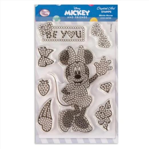 Produktbild Craft Buddy Minnie Mouse, Crystal Art A6 Stempel Set