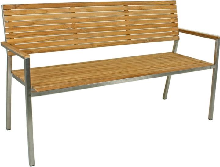 Produktbild Garden Pleasure Gartenbank Denver 304771 braun Holz 150,0 cm