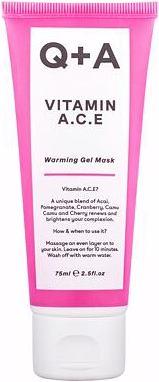 Q+A Vitamin A.C.E Warming Gel Mask (75 ml)