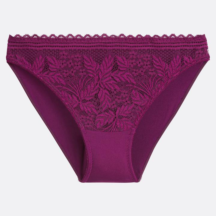Produktbild La Redoute Collections Slip Signature JEANNE aus Spitze & Mikrofaser (38, Einzelpack)