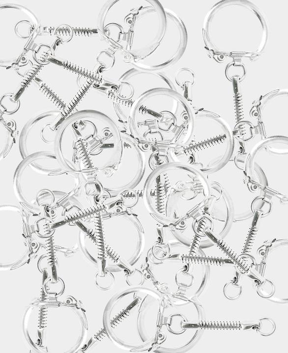 Actual product image I Am Creative Key rings with chain