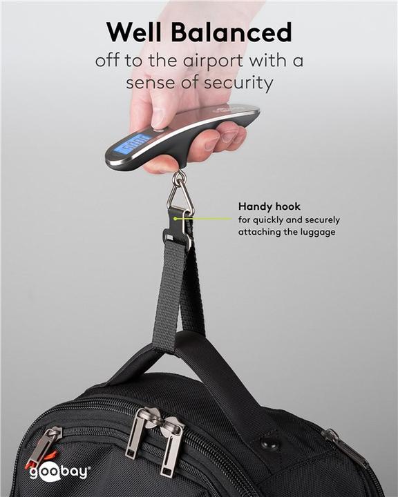 Actual product image Goobay Digital luggage scale (Luggage scale)
