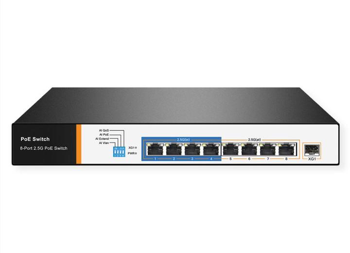 Image du produit Value Commutateur PoE+ 2,5 Gigabit Ethernet (9 Ports)