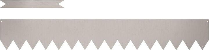 Actual product image VidaXL Rasenverkleidungen 20 Stück 100x0,5x15 cm Wetterbeständiger Stahl (100 cm)