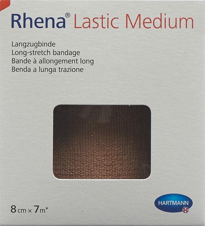 Produktbild Rhena Lastic Medium 8cmx7m hautfarbig