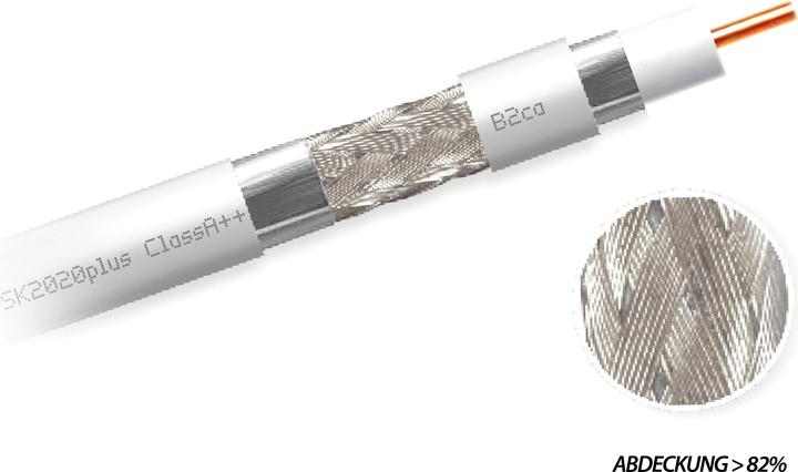 Produktbild Televes Koaxkabel SK2020plus-T CPR B2ca 500m Tr (135 dB, Antennenkabel)