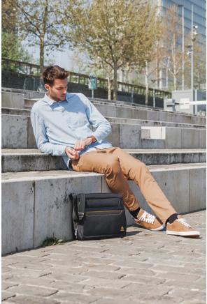 Actual product image Exacompta Sac messenger ordinateur Exactive (14) - Noir (14", Universal)