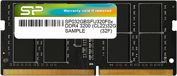 Produktbild Silicon Power Laptop Memory (1 x 32GB, 3200 MHz, DDR4-RAM, SO-DIMM)