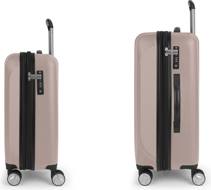 Actual product image Gabol Ocean 4-wheel suitcase set 2-piece with expansion fold (129 l)