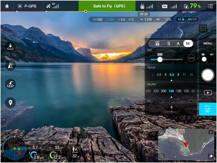Image du produit DJI Inspire 1 Pro (18 min, 2935 g, 16 Mpx)