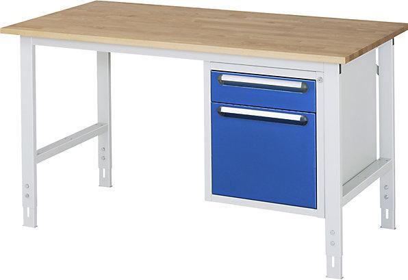 Produktbild RAU Werkbänke Arbeitstisch Tom K Modell 05 Masse 1500 x 800 mm (150 cm, 80 cm)