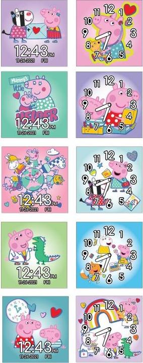 Immagine prodotto Accutime Kids Smart Watch Peppa Pig (rosa): selfie camera, foto & video, cronometro, 6 giochi, 3... (40 mm)