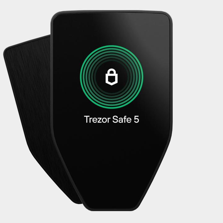 Immagine prodotto Trezor Safe 5 - Grafite nera (Litecoin, Bitcoin, Cardano, Altre, Dogecoin, Ethereum Classic, Bitcoin Cash, Stellar)
