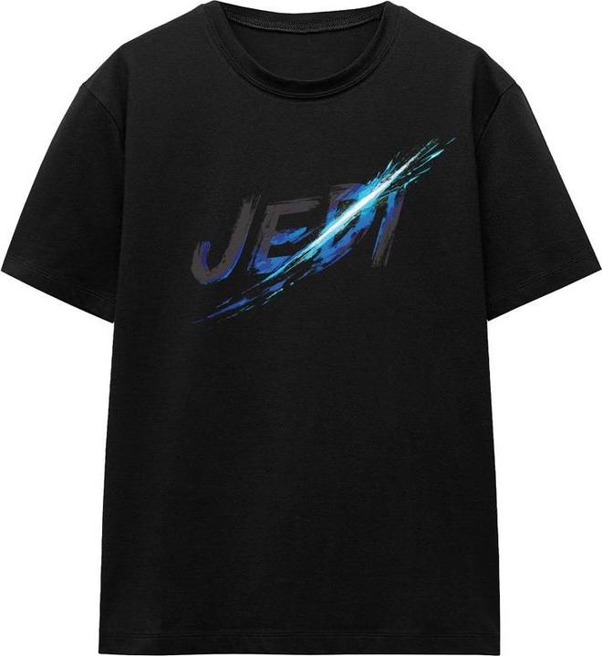 Actual product image Star Wars Unisex Adult Jedi Obi Wan Kenobi Slash T-Shirt (L)