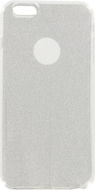 Produktbild OEM TPU Case Glitter iPhone 6 / 6S Plus silber (Apple iPhone 6s Plus, Apple iPhone 6 Plus)