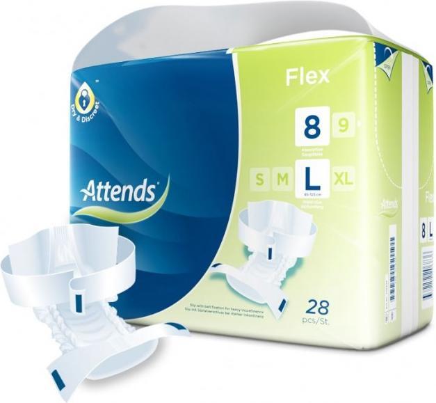 Actual product image Attends Flex 8 (28 x, L)