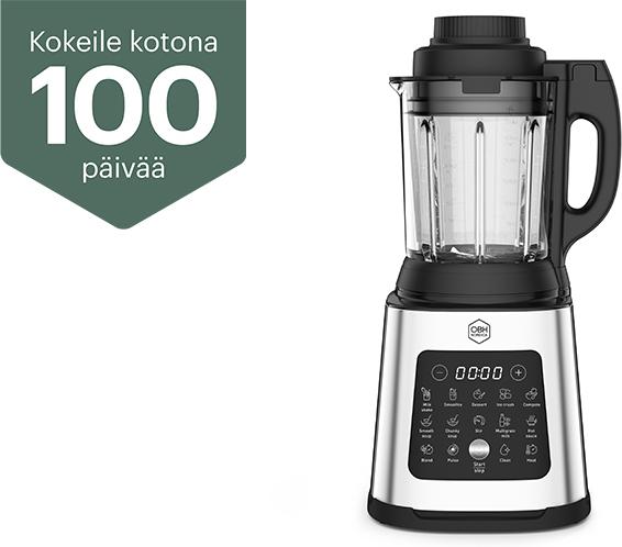OBH Nordica Perfectmix Cook Blender, stainless steel/black (1400 W)