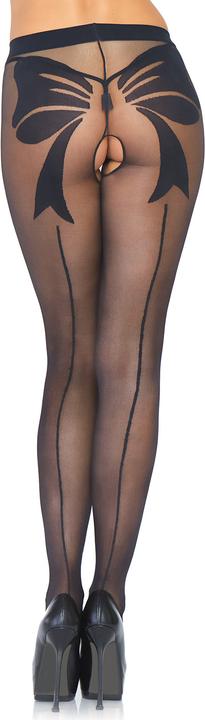 Image du produit Leg Avenue Crotchless Woven Bow (S)