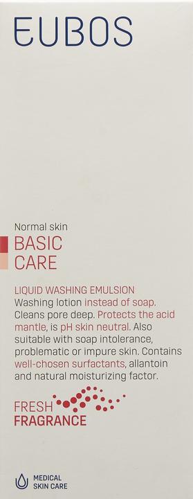 Image du produit Eubos Savon liquide parfumé rose (Lotion au savon, 200 ml)
