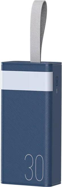 Actual product image OEM REMAX Power Bank 30000 mAh RPP-320 Chinen - 2xUSB + Type C - PD 20 W QC 22.5 W blue (30000 mAh, 111 Wh)
