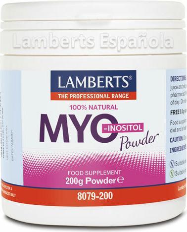 Lamberts Myoinositol Polvo 100 Natürlich 200g