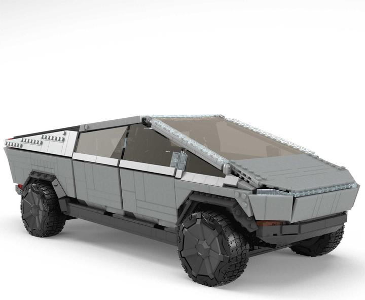 Actual product image Mega Construx MEGA Tesla Cybertruck