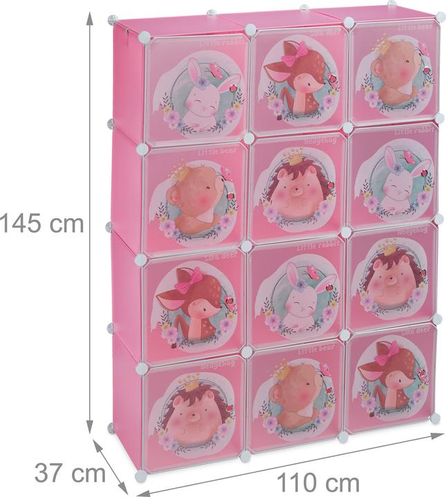 Actual product image Relaxdays Children's bookshelf