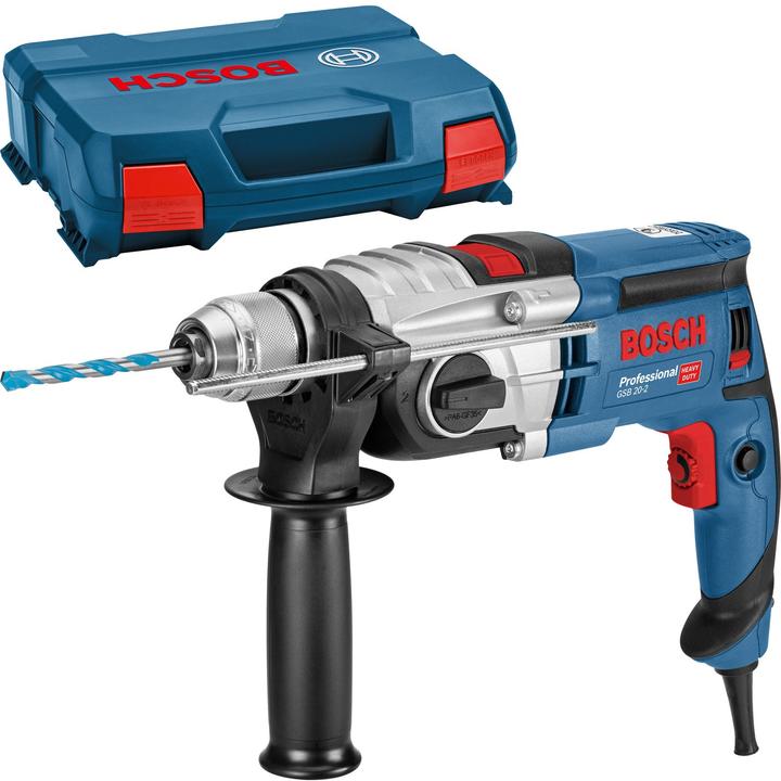 Produktbild Bosch Professional Schlagbohrmaschine GSB, 20-2 mit L-CASE (Netzbetrieb)