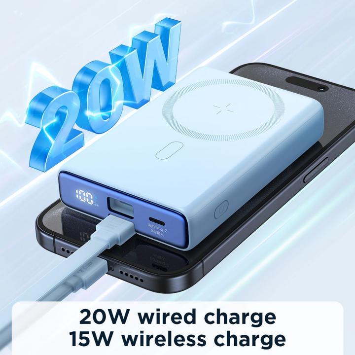 Produktbild Joyroom Magnetic Wireless Powerbank 10000mAh (10000 mAh, 20 W, 38.50 Wh)