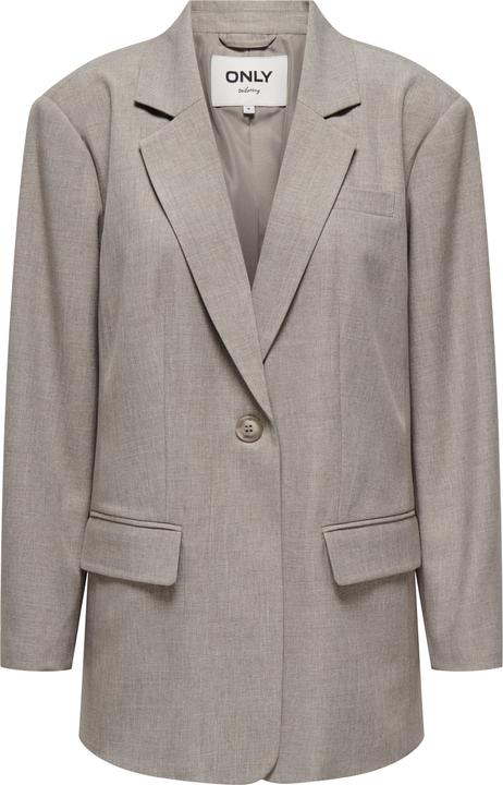 Only Onllinda Ls Boyfr Mel Blazer Tlr Noos
