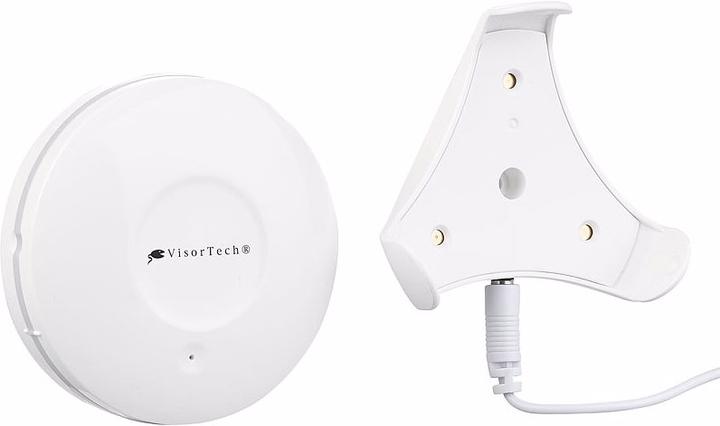 Produktbild VisorTech 2 mal WLAN-Wassermelder mit externem Sensor und App-Benachrichtigung